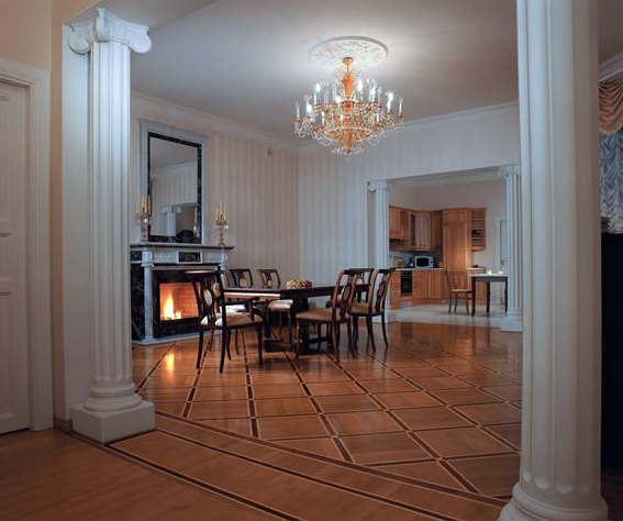 Колонны и полуколонны Classic Home применение